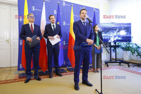 Konferencja prasowa nt. środków przekazanych przez Bank Gospodarstwa Krajowego