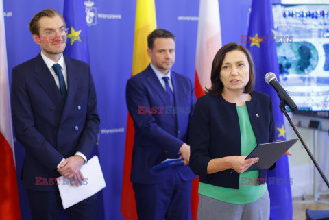 Konferencja prasowa nt. środków przekazanych przez Bank Gospodarstwa Krajowego