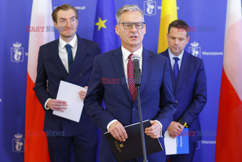 Konferencja prasowa nt. środków przekazanych przez Bank Gospodarstwa Krajowego