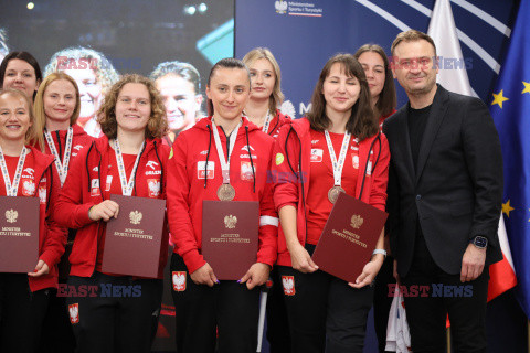 Spotkanie reprezentacji kobiet w ampfutbolu z Ministrem Sportu