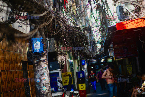 Fawela Rocinha w Rio de Janeiro