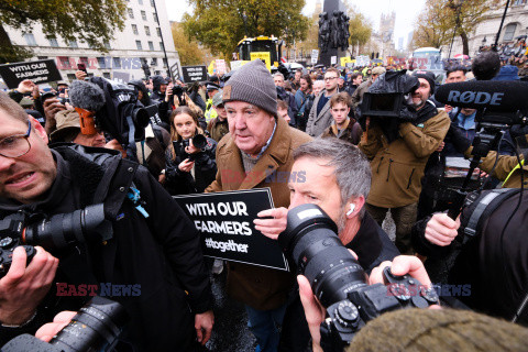 Protest brytyjskich rolników