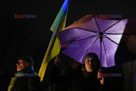 1000 Dzień Piekła - protest przed ambasadą Rosji