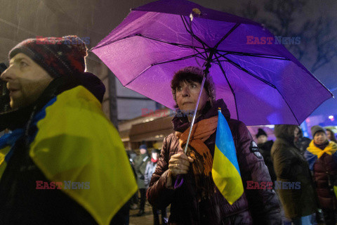 1000 Dzień Piekła - protest przed ambasadą Rosji