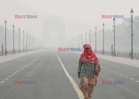 Trujący smog w Indiach