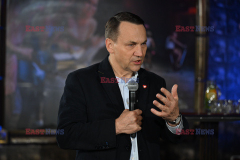 Radosław Sikorski w Łodzi