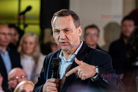 Radosław Sikorski we Wrocławiu