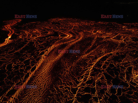 Nowa erupcja wulkanu na półwyspie Reykjanes w Islandii