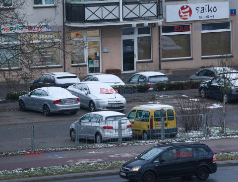 Pierwszy śnieg w Warszawie