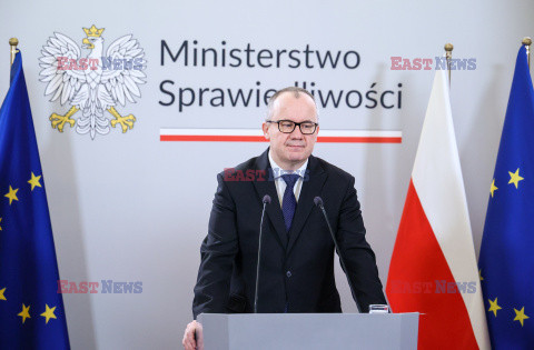 Konferencja ministra Adama Bodnara pt. Sprawne sądy - 10 filarów