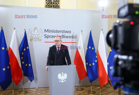 Konferencja ministra Adama Bodnara pt. Sprawne sądy - 10 filarów