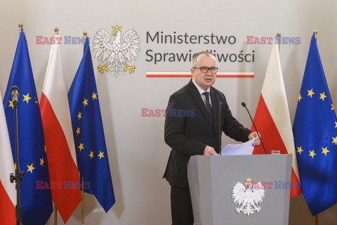 Konferencja ministra Adama Bodnara pt. Sprawne sądy - 10 filarów