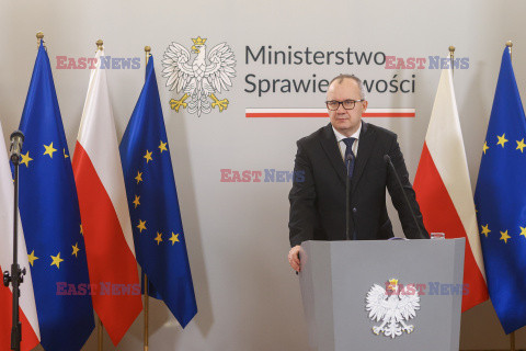 Konferencja ministra Adama Bodnara pt. Sprawne sądy - 10 filarów