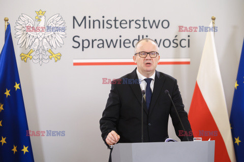 Konferencja ministra Adama Bodnara pt. Sprawne sądy - 10 filarów