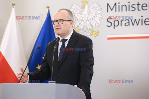 Konferencja ministra Adama Bodnara pt. Sprawne sądy - 10 filarów