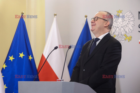 Konferencja ministra Adama Bodnara pt. Sprawne sądy - 10 filarów