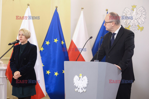 Konferencja ministra Adama Bodnara pt. Sprawne sądy - 10 filarów