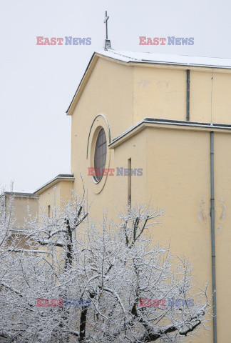 Pierwszy śnieg w Warszawie