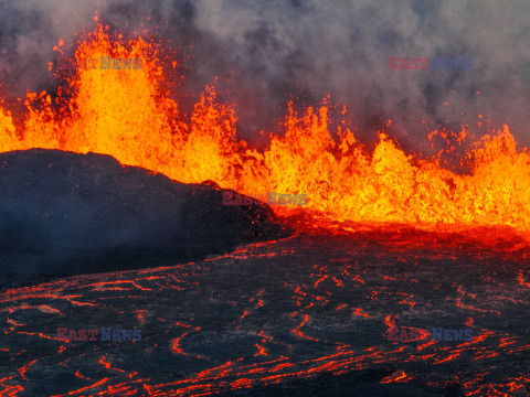 Nowa erupcja wulkanu na półwyspie Reykjanes w Islandii