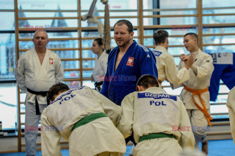 Trening judo z Legieniem i Matyjaszkiem w Jaśle