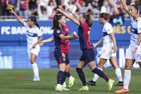 Ewa Pajor w meczu FC Barcelona - Costa Adaje Tenerife