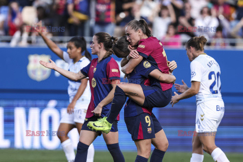 Ewa Pajor w meczu FC Barcelona - Costa Adaje Tenerife