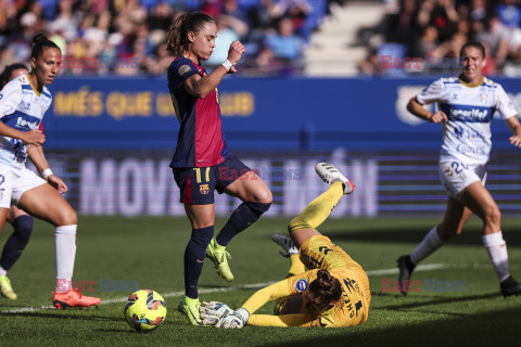 Ewa Pajor w meczu FC Barcelona - Costa Adaje Tenerife