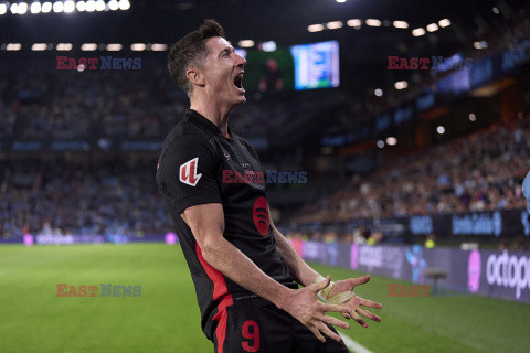 Robert Lewandowski strzelił gola w meczu z Celtą Vigo