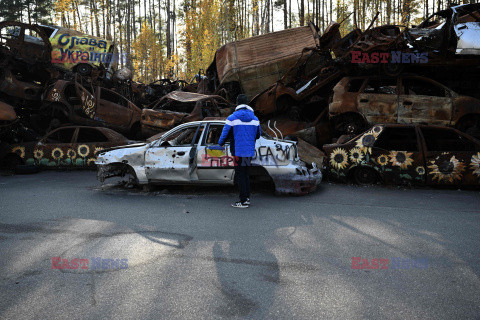 Turysyka wojenna w Ukrainie - AFP