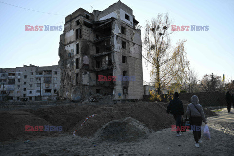 Turysyka wojenna w Ukrainie - AFP