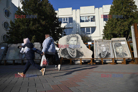 Turysyka wojenna w Ukrainie - AFP