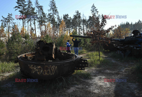 Turysyka wojenna w Ukrainie - AFP