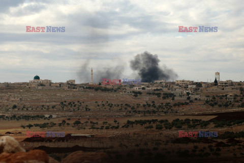 Syryjscy rebelianci podczas ofensywy w Aleppo