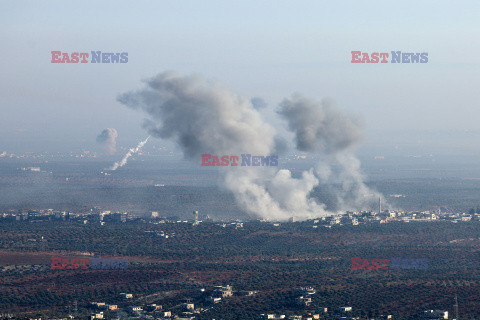 Syryjscy rebelianci podczas ofensywy w Aleppo