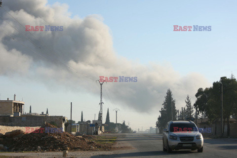 Syryjscy rebelianci podczas ofensywy w Aleppo