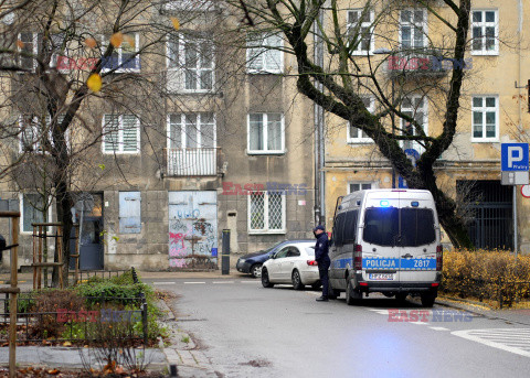 Hołd dla zmarłego policjanta