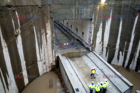 TBM Faustyna kończy drążyć tunele pod Łodzią