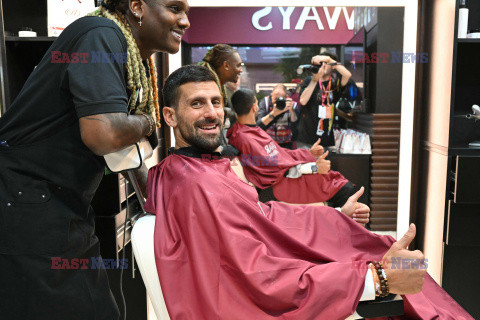 Novak Djokovic u barbera