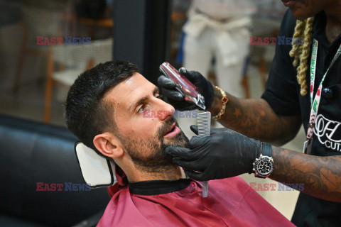 Novak Djokovic u barbera