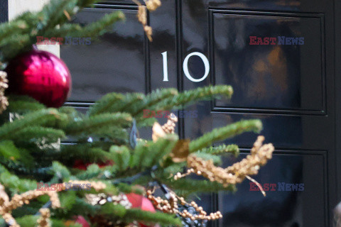 Choinka przy Downing Street 10