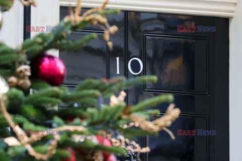 Choinka przy Downing Street 10