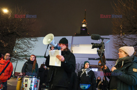 Czarny Piątek dla Planety - protest Extinction Rebellion