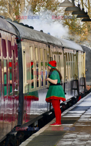 Pociąg Santa Express