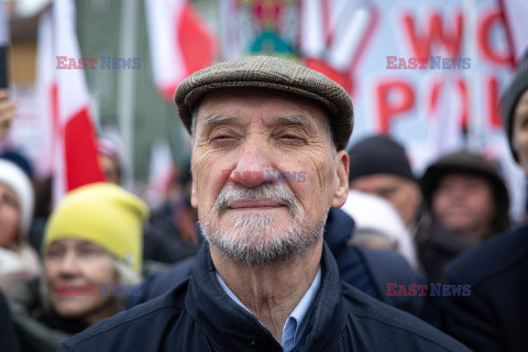 Protest ph. TAK dla edukacji! NIE dla deprawacji!