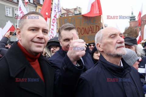 Protest ph. TAK dla edukacji! NIE dla deprawacji!