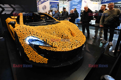 Jeżdżący McLaren z klocków Lego