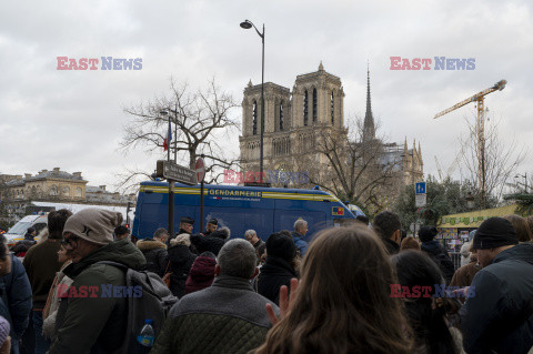 Zbliża się otwarcie katedry Notre-Dame