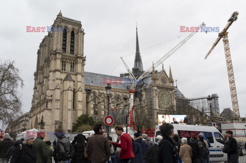 Zbliża się otwarcie katedry Notre-Dame