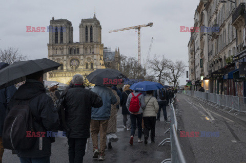 Zbliża się otwarcie katedry Notre-Dame