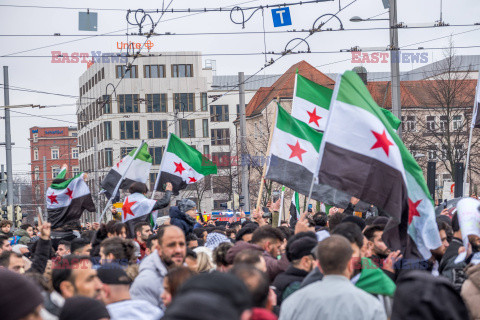 Reakcja świata na upadek reżimu w Syrii